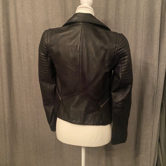 Zara Women’s Faux Leather Jacket XS - Picture 4 of 6